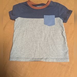 5T Andy & Evan Colour Block Pocket Tee